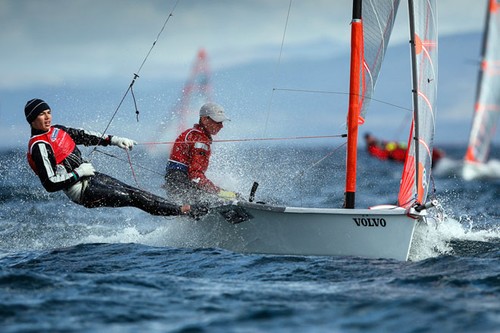 29er sailing in the Volvo Youth Nationals 2012 ©  Paul Wyeth / RYA http://www.rya.org.uk